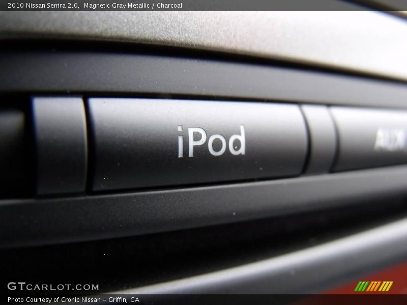 Magnetic Gray Metallic / Charcoal 2010 Nissan Sentra 2.0
