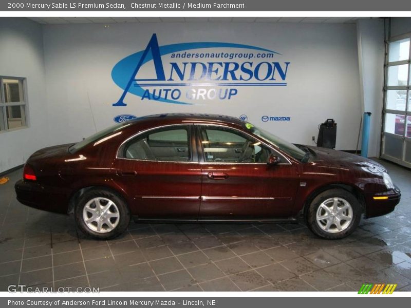 Chestnut Metallic / Medium Parchment 2000 Mercury Sable LS Premium Sedan