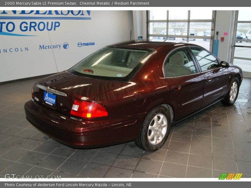 Chestnut Metallic / Medium Parchment 2000 Mercury Sable LS Premium Sedan