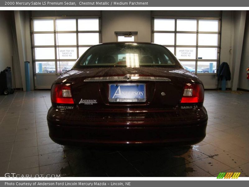 Chestnut Metallic / Medium Parchment 2000 Mercury Sable LS Premium Sedan