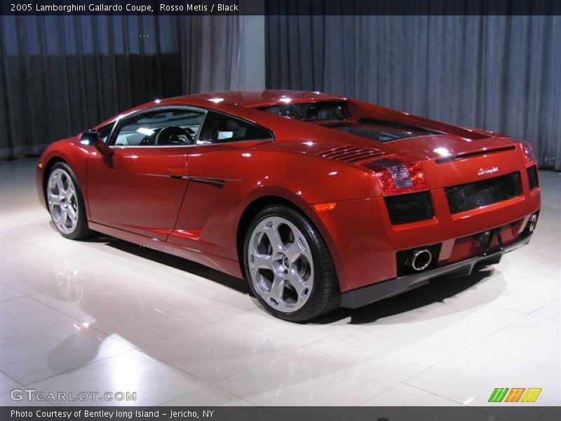 Rosso Metis / Black 2005 Lamborghini Gallardo Coupe