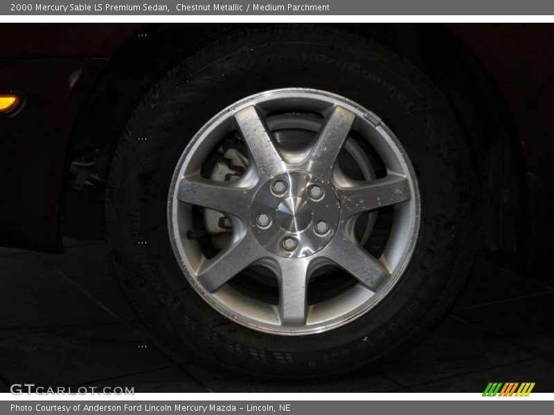 Chestnut Metallic / Medium Parchment 2000 Mercury Sable LS Premium Sedan