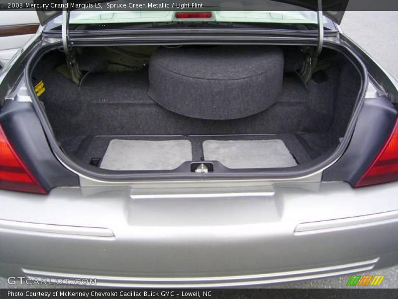 Spruce Green Metallic / Light Flint 2003 Mercury Grand Marquis LS