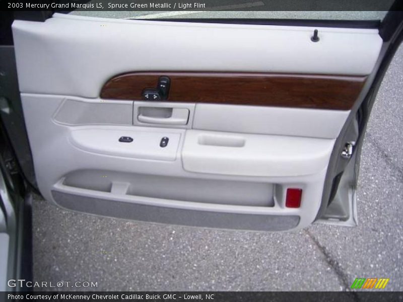 Spruce Green Metallic / Light Flint 2003 Mercury Grand Marquis LS