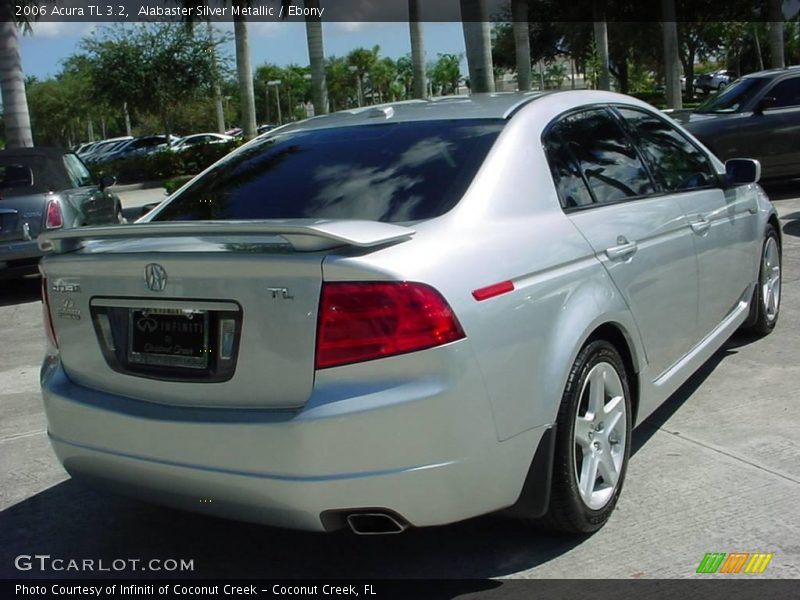 Alabaster Silver Metallic / Ebony 2006 Acura TL 3.2