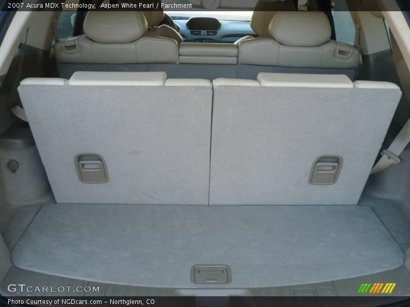Aspen White Pearl / Parchment 2007 Acura MDX Technology