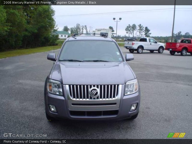 Tungsten Grey Metallic / Black 2008 Mercury Mariner V6 Premier