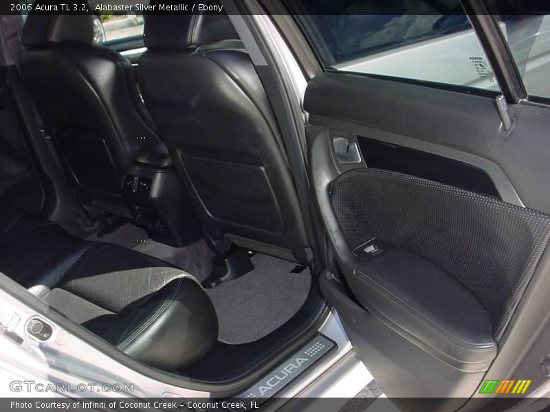 Alabaster Silver Metallic / Ebony 2006 Acura TL 3.2