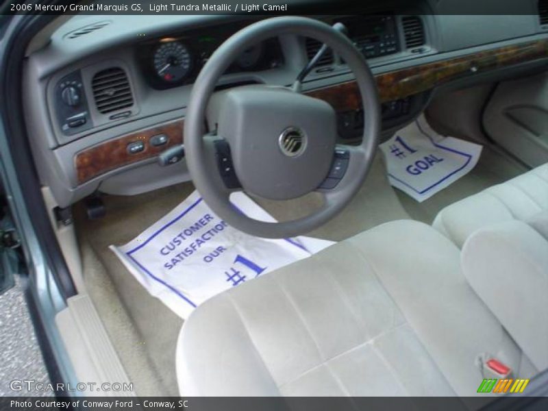 Light Tundra Metallic / Light Camel 2006 Mercury Grand Marquis GS
