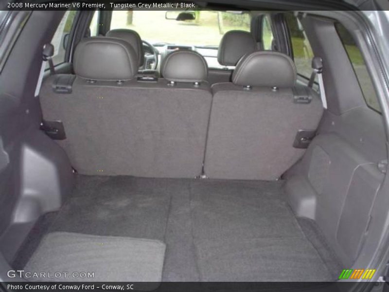 Tungsten Grey Metallic / Black 2008 Mercury Mariner V6 Premier