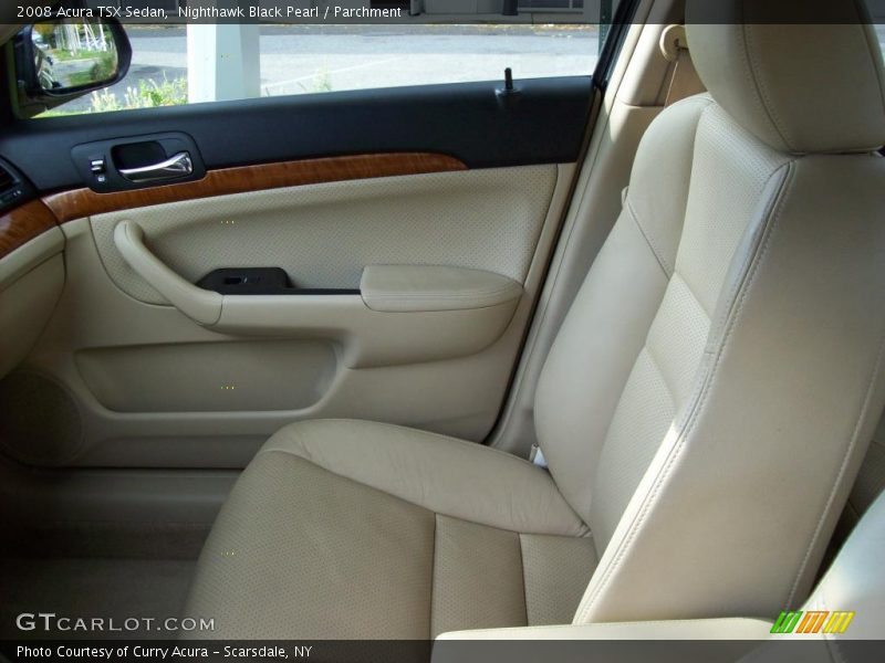 Nighthawk Black Pearl / Parchment 2008 Acura TSX Sedan