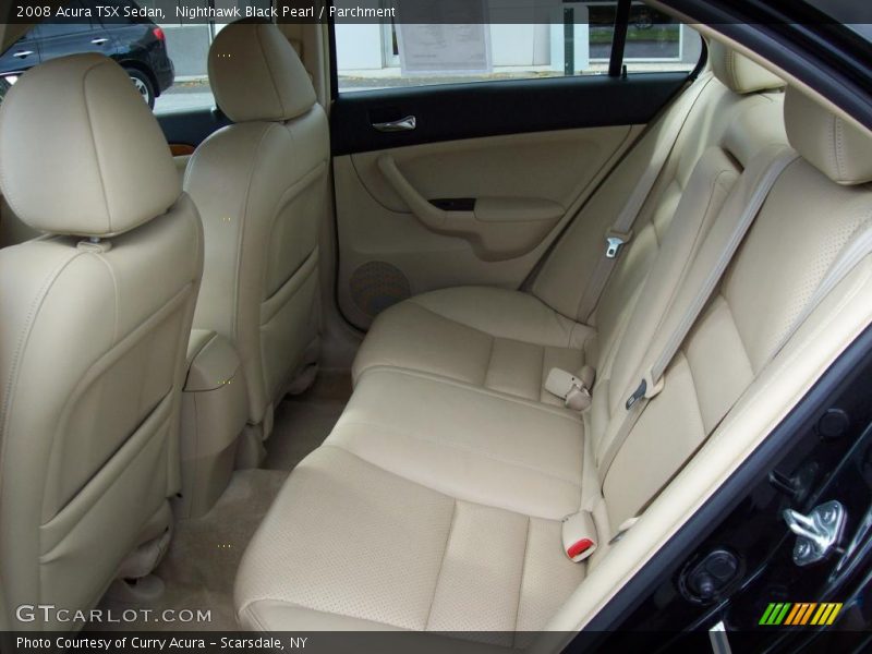 Nighthawk Black Pearl / Parchment 2008 Acura TSX Sedan