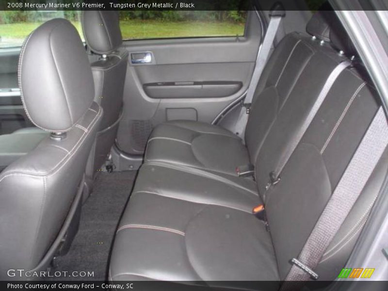 Tungsten Grey Metallic / Black 2008 Mercury Mariner V6 Premier
