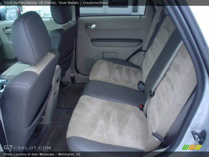 Silver Metallic / Greystone/Stone 2008 Mercury Mariner V6 Premier