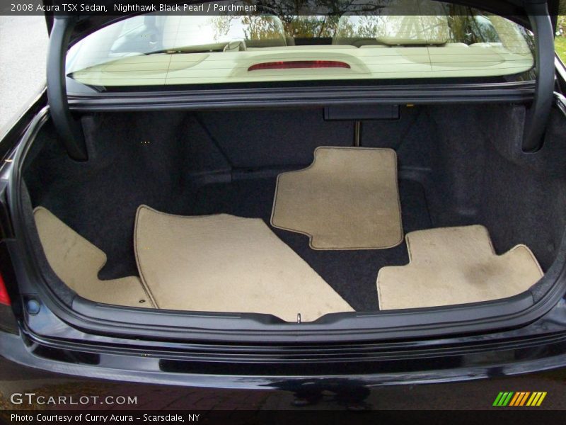 Nighthawk Black Pearl / Parchment 2008 Acura TSX Sedan