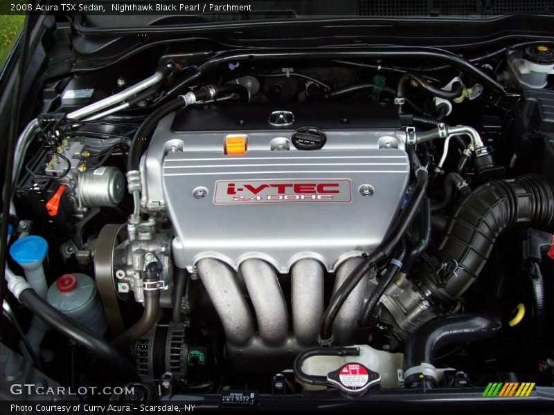 Nighthawk Black Pearl / Parchment 2008 Acura TSX Sedan