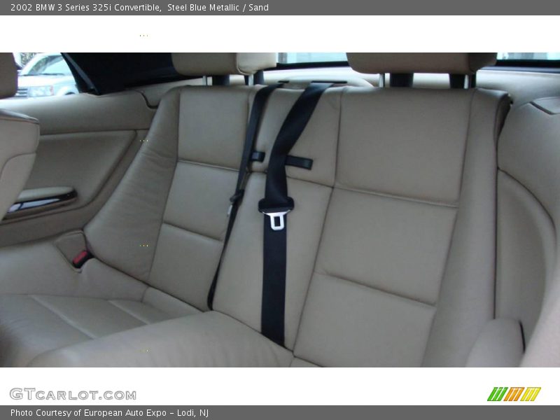 Steel Blue Metallic / Sand 2002 BMW 3 Series 325i Convertible