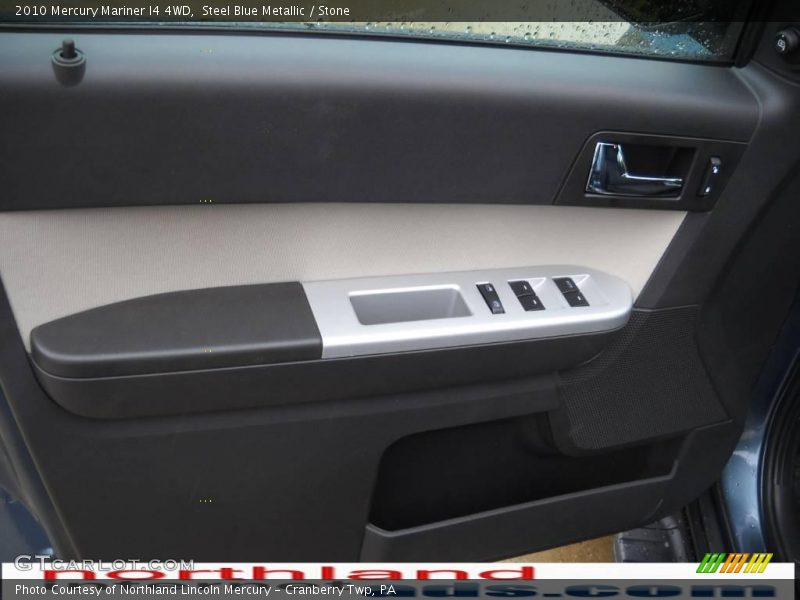 Steel Blue Metallic / Stone 2010 Mercury Mariner I4 4WD