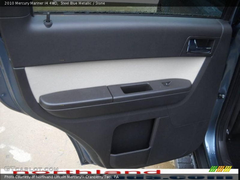 Steel Blue Metallic / Stone 2010 Mercury Mariner I4 4WD