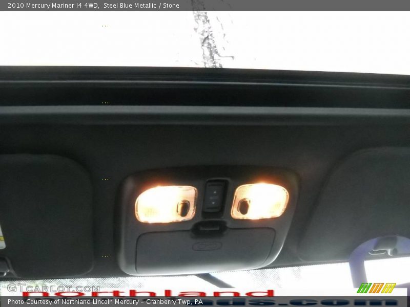 Steel Blue Metallic / Stone 2010 Mercury Mariner I4 4WD