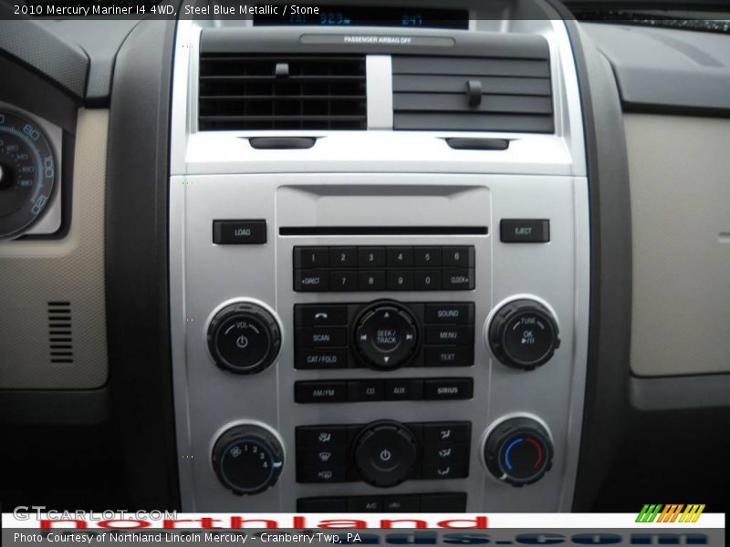 Steel Blue Metallic / Stone 2010 Mercury Mariner I4 4WD
