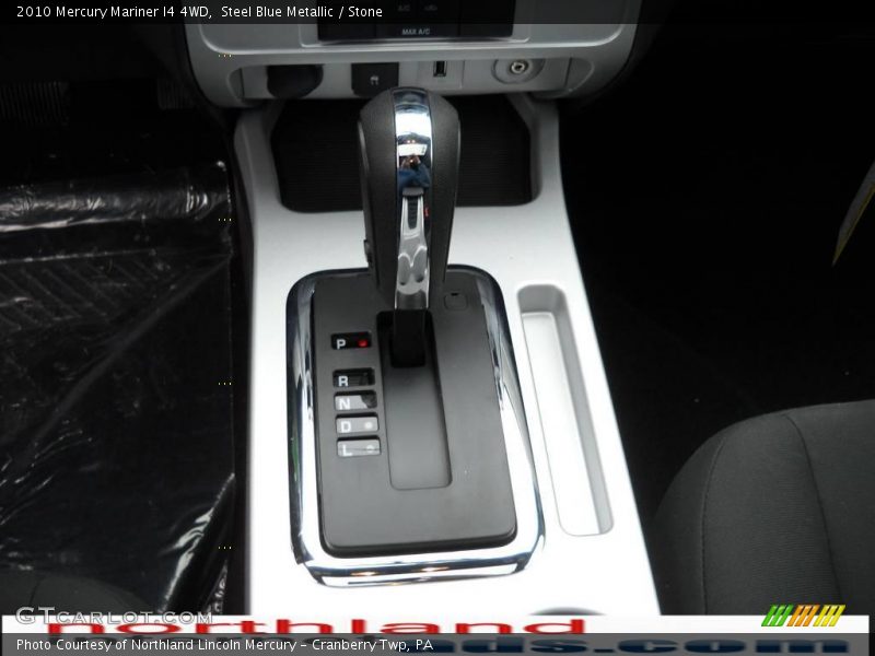 Steel Blue Metallic / Stone 2010 Mercury Mariner I4 4WD