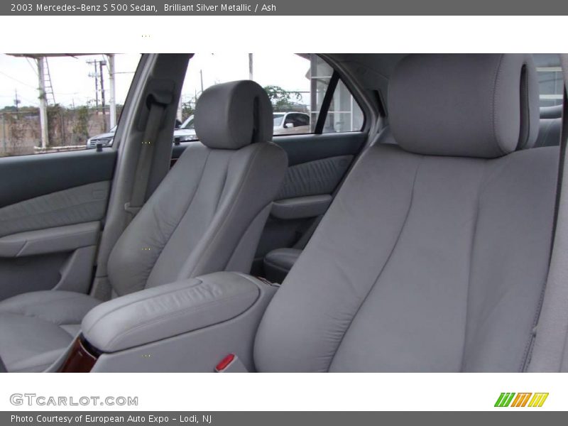 Brilliant Silver Metallic / Ash 2003 Mercedes-Benz S 500 Sedan