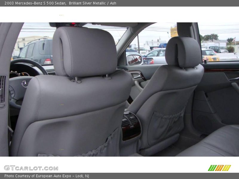 Brilliant Silver Metallic / Ash 2003 Mercedes-Benz S 500 Sedan
