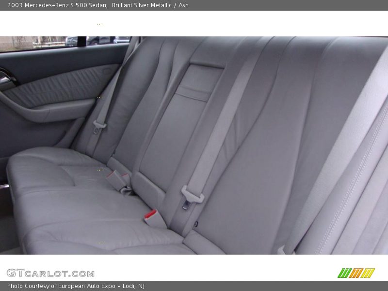 Brilliant Silver Metallic / Ash 2003 Mercedes-Benz S 500 Sedan