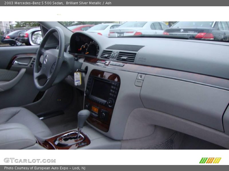 Brilliant Silver Metallic / Ash 2003 Mercedes-Benz S 500 Sedan