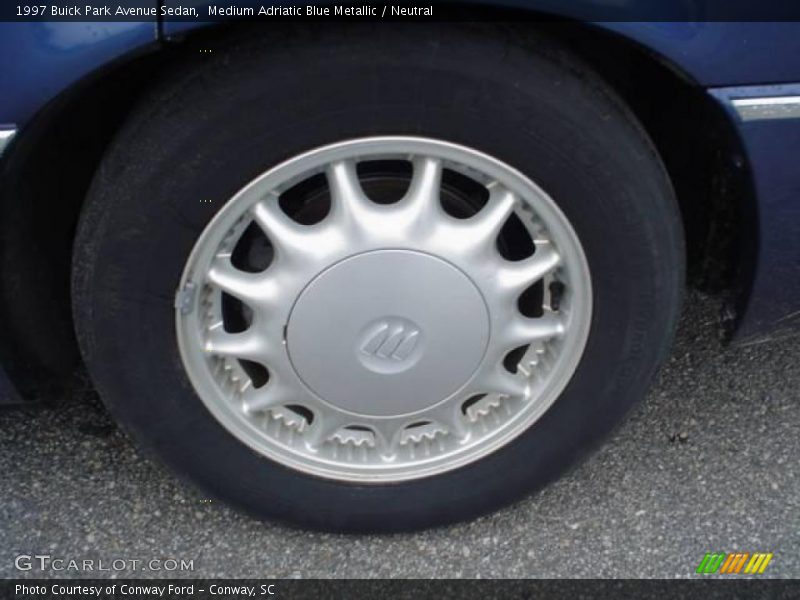 Medium Adriatic Blue Metallic / Neutral 1997 Buick Park Avenue Sedan