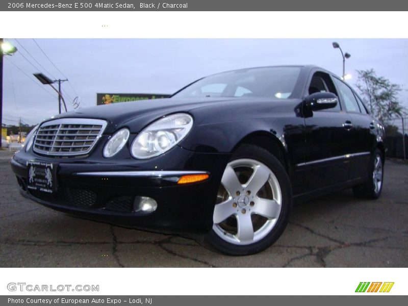 Black / Charcoal 2006 Mercedes-Benz E 500 4Matic Sedan