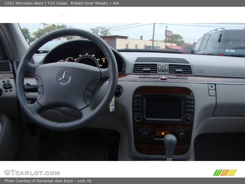 Brilliant Silver Metallic / Ash 2003 Mercedes-Benz S 500 Sedan