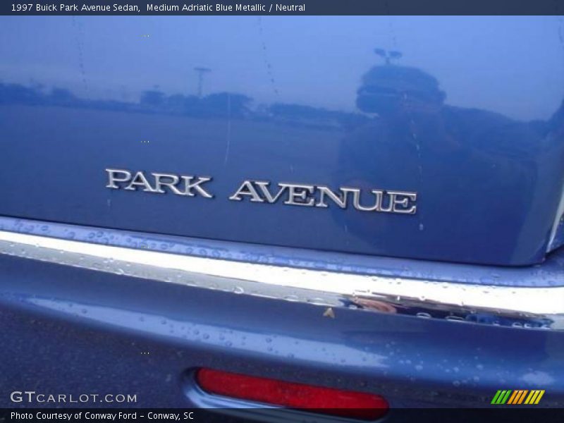Medium Adriatic Blue Metallic / Neutral 1997 Buick Park Avenue Sedan