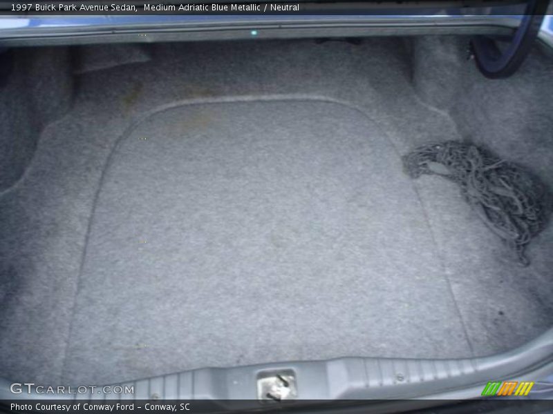 Medium Adriatic Blue Metallic / Neutral 1997 Buick Park Avenue Sedan