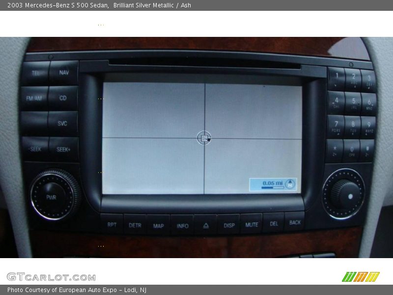 Brilliant Silver Metallic / Ash 2003 Mercedes-Benz S 500 Sedan