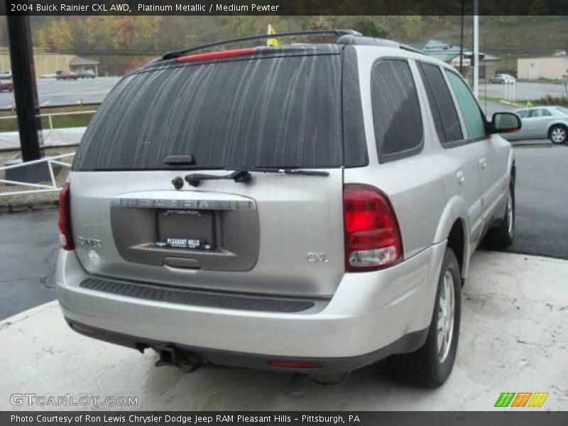 Platinum Metallic / Medium Pewter 2004 Buick Rainier CXL AWD