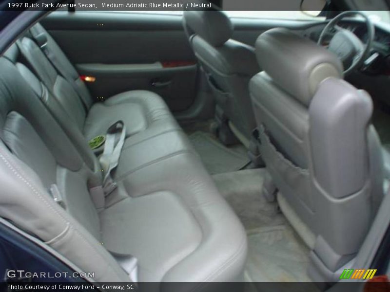 Medium Adriatic Blue Metallic / Neutral 1997 Buick Park Avenue Sedan