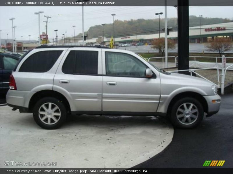 Platinum Metallic / Medium Pewter 2004 Buick Rainier CXL AWD