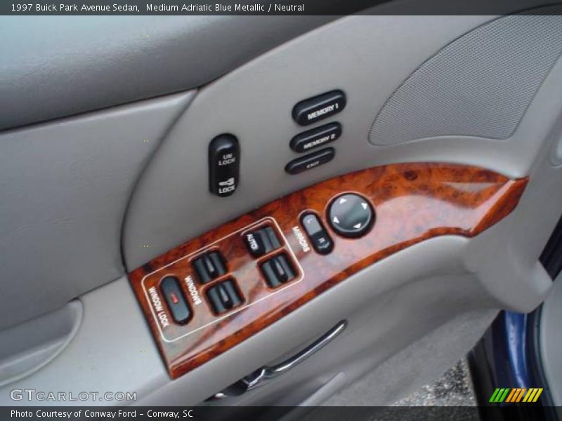 Medium Adriatic Blue Metallic / Neutral 1997 Buick Park Avenue Sedan