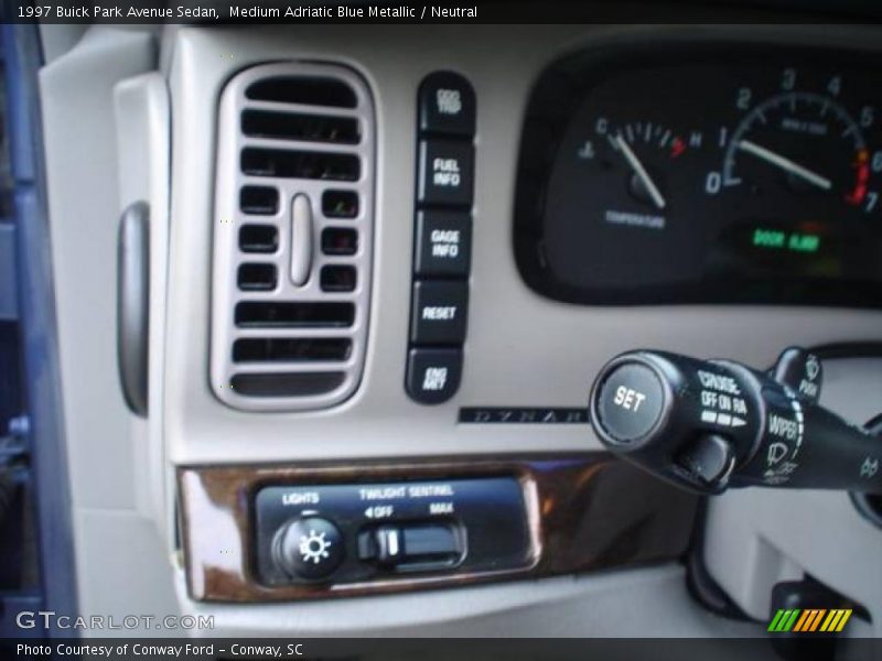 Medium Adriatic Blue Metallic / Neutral 1997 Buick Park Avenue Sedan