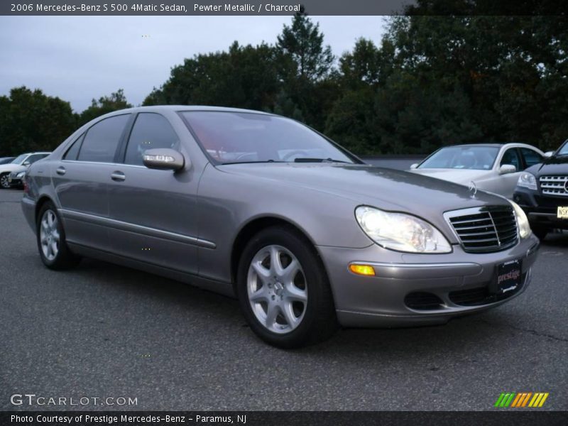 Pewter Metallic / Charcoal 2006 Mercedes-Benz S 500 4Matic Sedan
