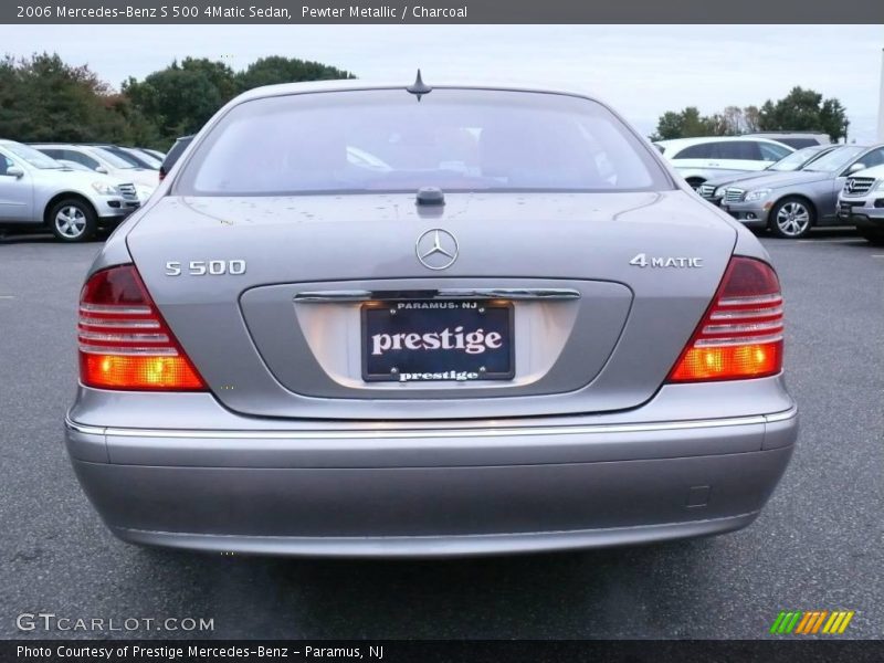 Pewter Metallic / Charcoal 2006 Mercedes-Benz S 500 4Matic Sedan