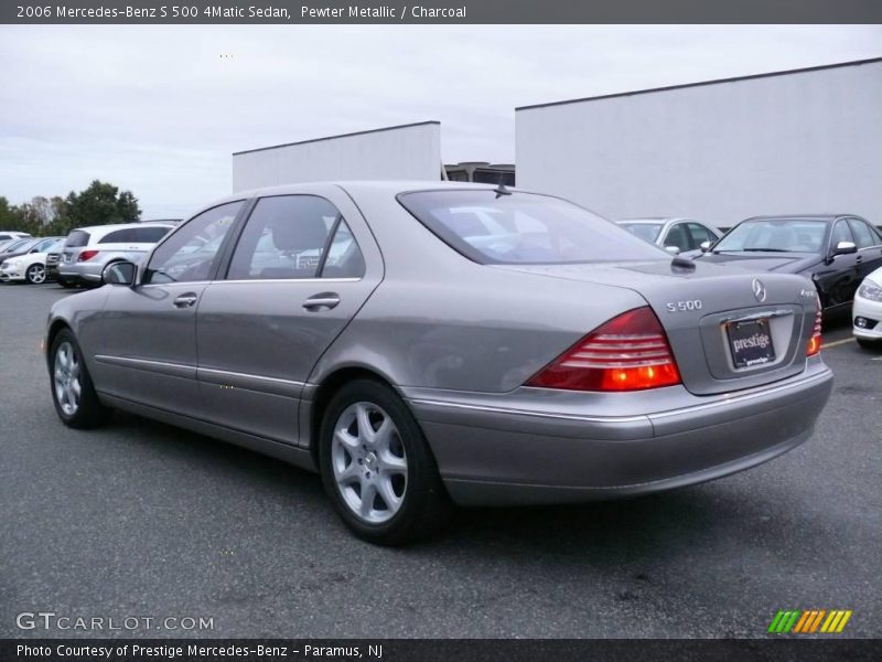 Pewter Metallic / Charcoal 2006 Mercedes-Benz S 500 4Matic Sedan