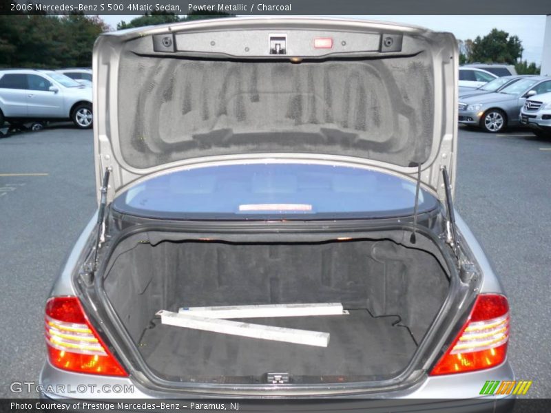 Pewter Metallic / Charcoal 2006 Mercedes-Benz S 500 4Matic Sedan