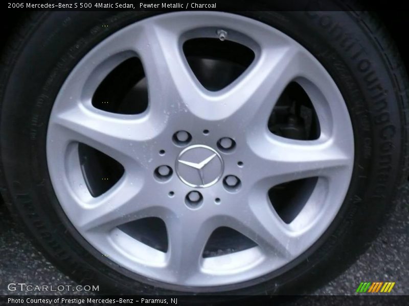 Pewter Metallic / Charcoal 2006 Mercedes-Benz S 500 4Matic Sedan