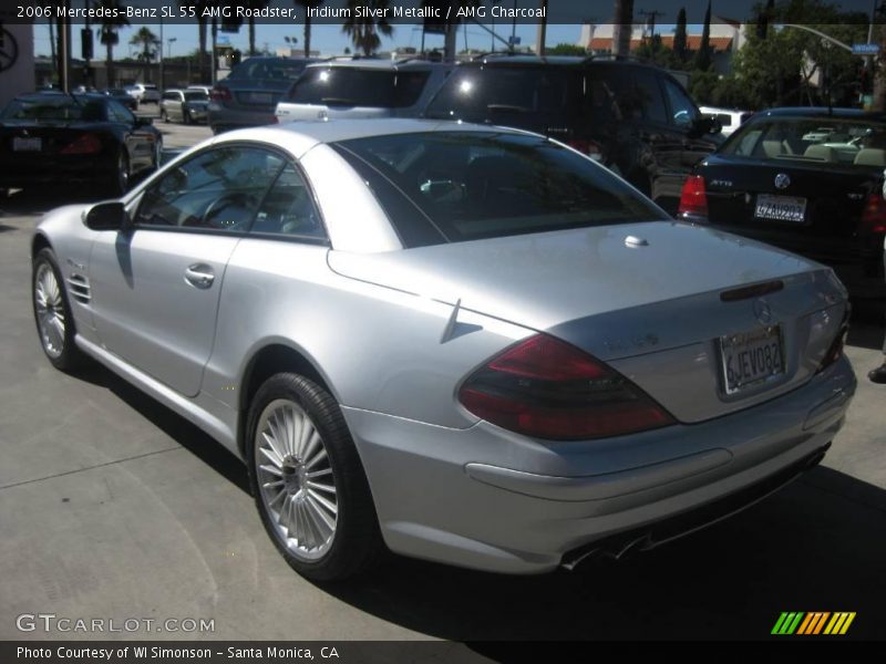 Iridium Silver Metallic / AMG Charcoal 2006 Mercedes-Benz SL 55 AMG Roadster