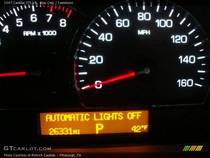 Blue Chip / Cashmere 2007 Cadillac STS V8