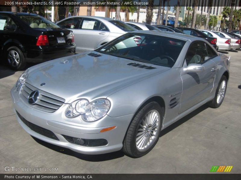 Iridium Silver Metallic / AMG Charcoal 2006 Mercedes-Benz SL 55 AMG Roadster