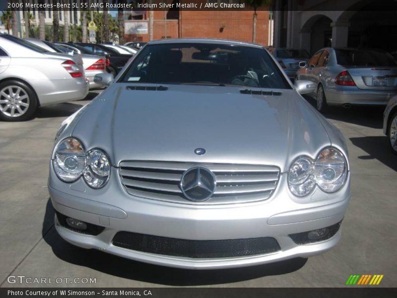 Iridium Silver Metallic / AMG Charcoal 2006 Mercedes-Benz SL 55 AMG Roadster